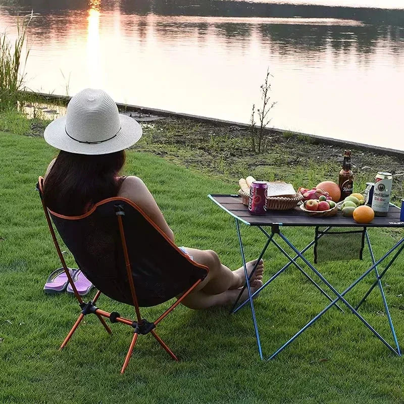 Camporo Outdoor Set | Folding Chair & Beach Blanket | Ultralight & Compact | For Travel & Nature