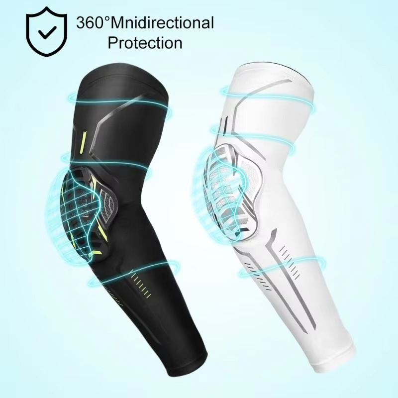 Sports Elbow Pad Compression Sleeve with Impact Protection