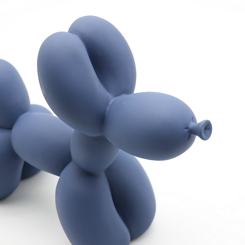 BalloonDog Lively Dog Sculpture | Pop-Art Decoration | Modern Home Decor | Handmade Statue