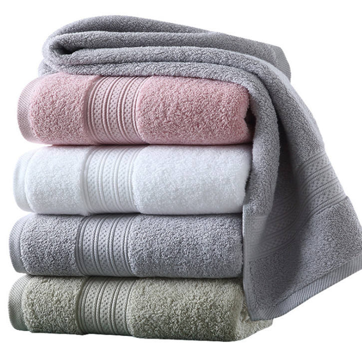 100% Egyptian Cotton Bath Towel 70x140cm - grey