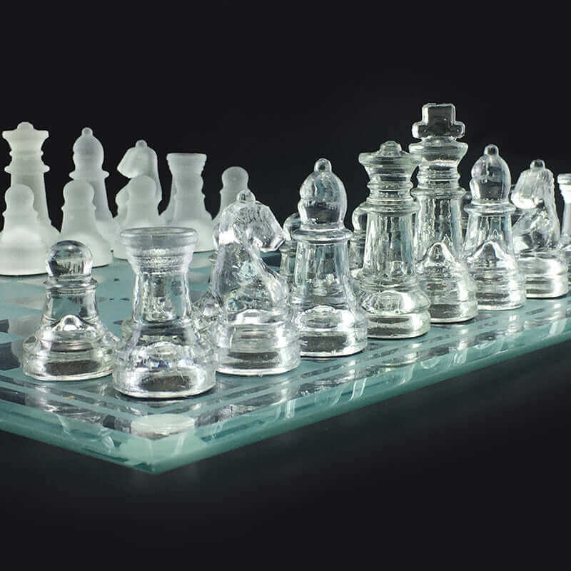 Glass Chess Set