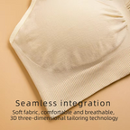 Seamless Plus Size Nursing Bra for Comfort and Support During Breastfeeding