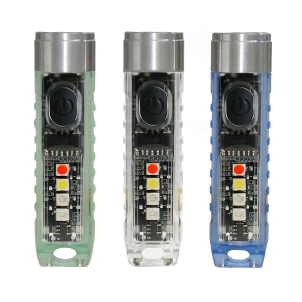 Mini-LED keychain flashlight