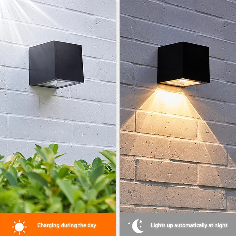 2 in 1 Solar Wall Light for Outdoors