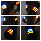 Safety Night Running Wrist Band LED Light