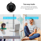 Pro Security Camera with WiFi 1080p HD | With night vision!