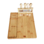 CheeseLux – Premium Bamboo Cheese Board Set