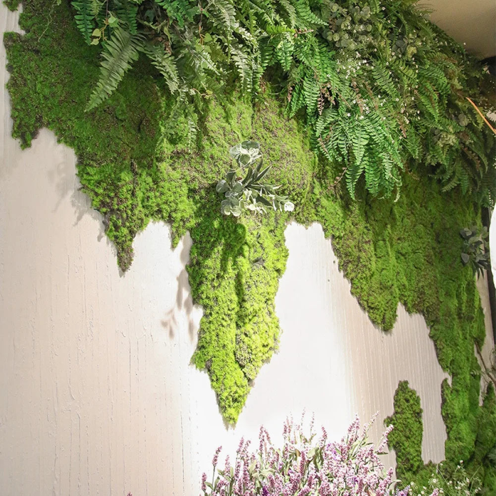 Simulation Artificial Moss Grass Artificial Turf Mat