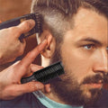 Premium hair & beard brush for men - Antistatic & handmade