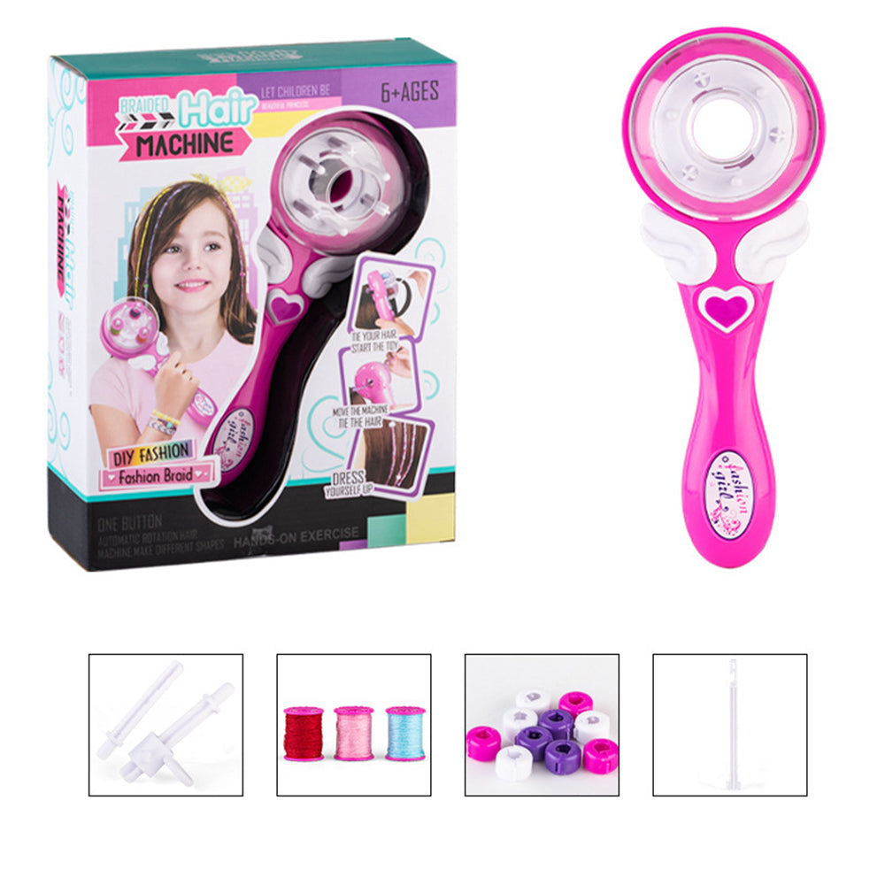 Quick & effortless beautiful hair! - Hair braiding device
