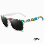 QUISVIKER Polarized Sports Sunglasses for Men and Women – Ideal for Fishing, Camping, Hiking and Driving – UV Protection Sunglasses