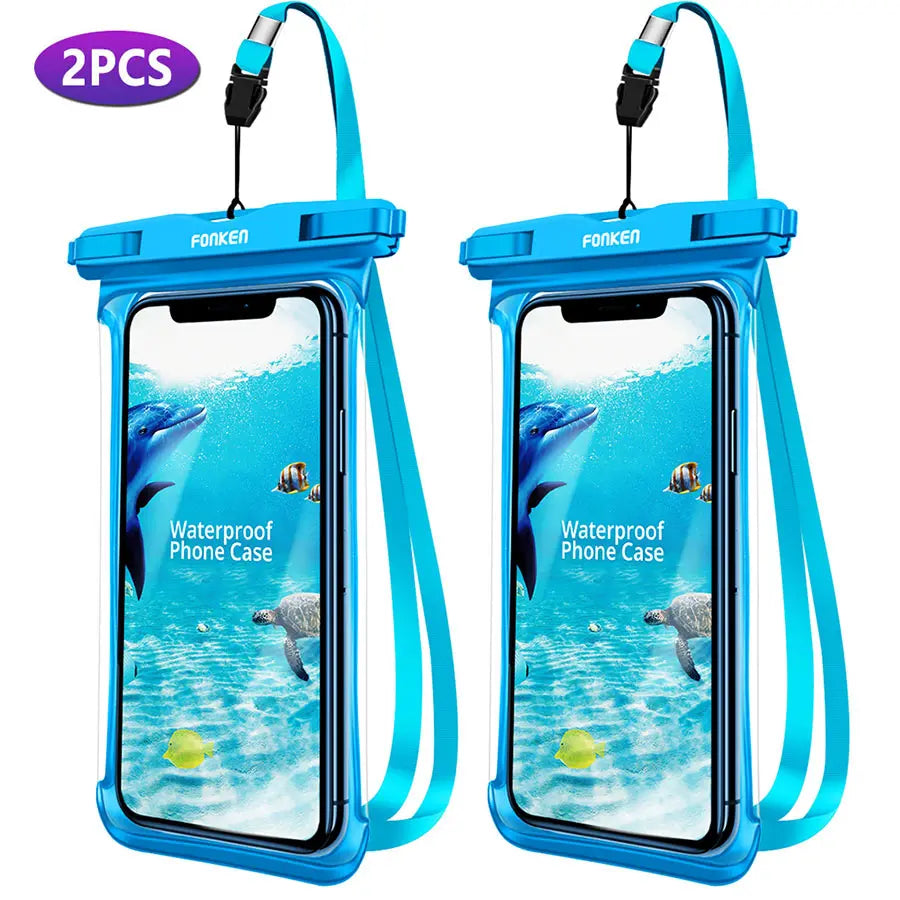 Waterproof Smartphone Case DryVault | Full View Design | Side Accessible | With Carrying Strap