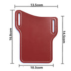 Retro Leather Waist Phone Holder