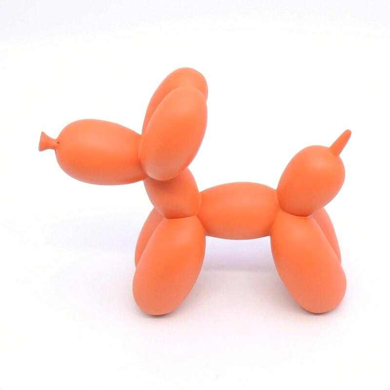 BalloonDog Lively Dog Sculpture | Pop-Art Decoration | Modern Home Decor | Handmade Statue