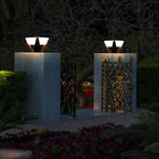 Designer Solar Powered Outdoor Lamp