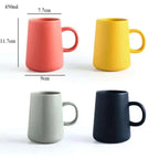 Very large stoneware coffee mug