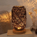 WoodLuxe - Rattan-Inspired Table Light