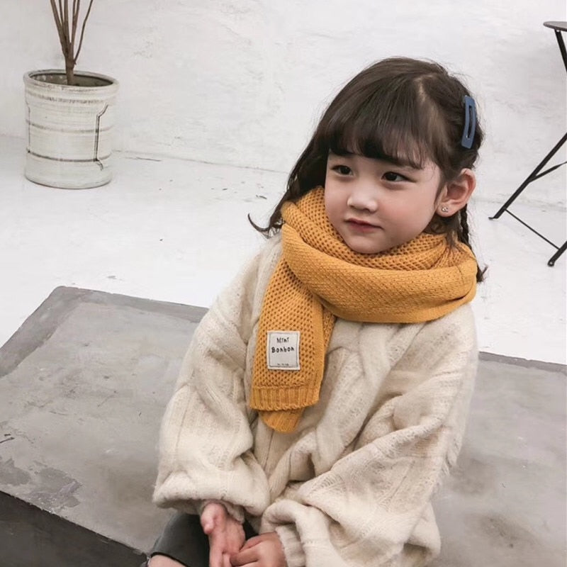 Kids Knit Scarf – Soft and Warming Scarf in Timeless Design