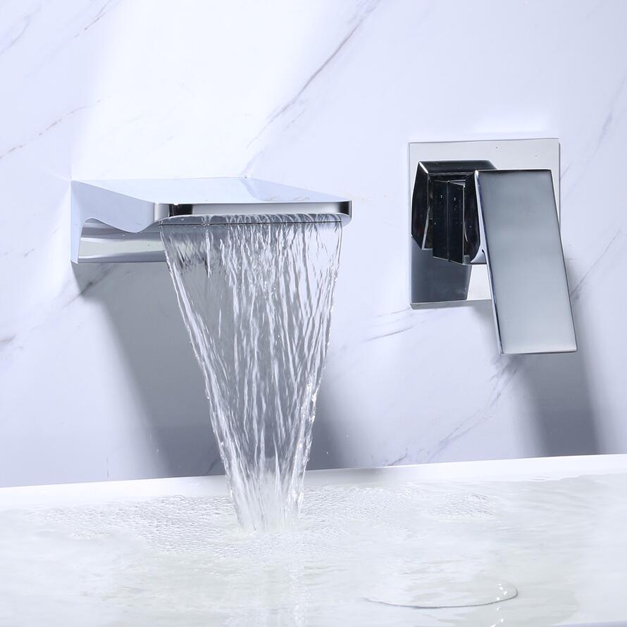 Modern wall-mounted water tap