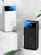 50,000mAh Ultra-High Capacity Power Bank – Super Fast Charging for Phones, Tablets & Laptops