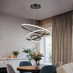 Stylish spiral ceiling lamp