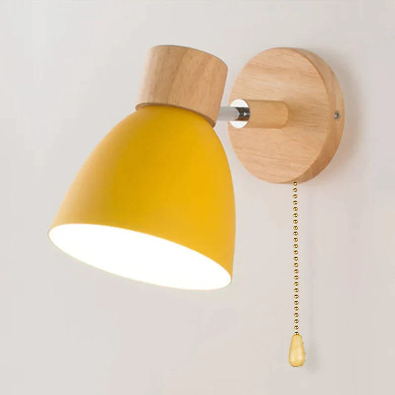 Wood Wall Lamp