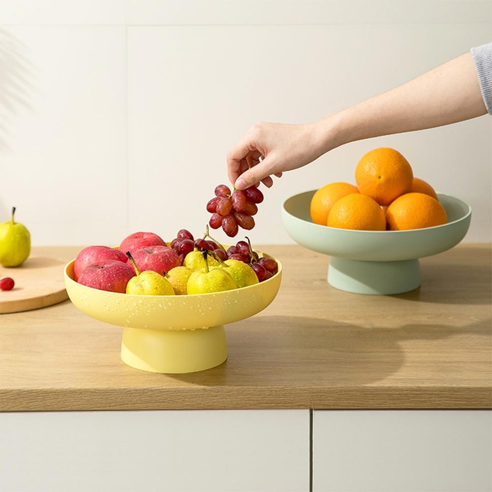 Pastel colored fruit tray
