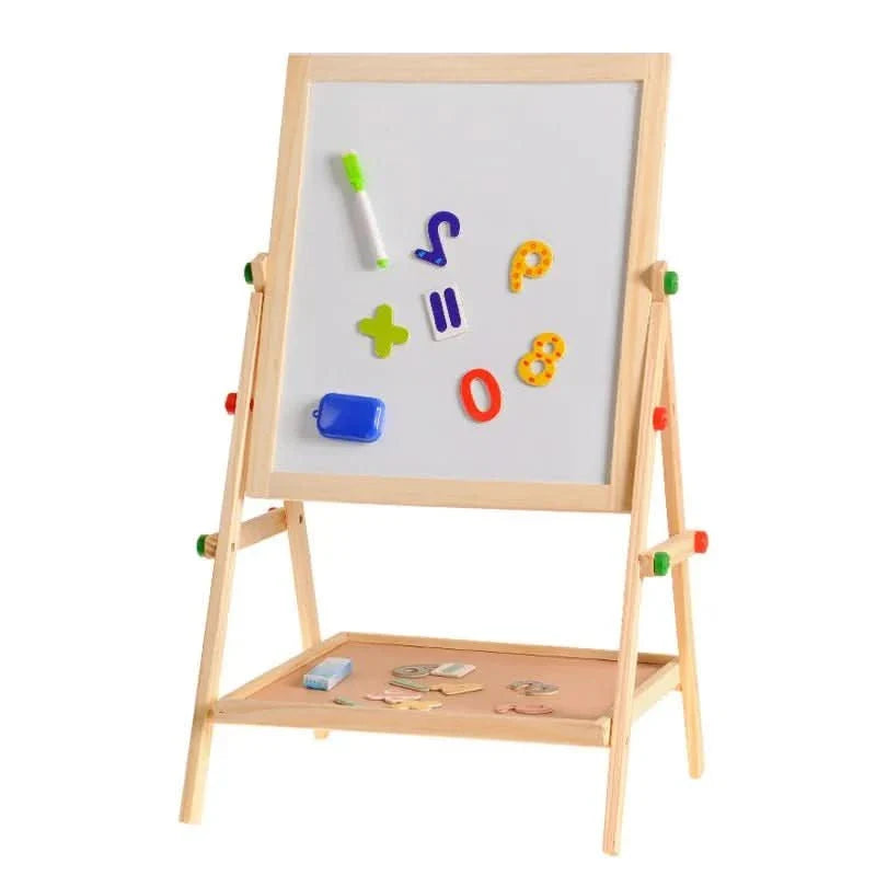 Adjustable Whiteboard & Chalkboard for Creative Learning