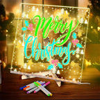 Kiddli LED Drawing Board – Reusable Writing Board with Light Pen