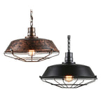 Vintage Loft Pendant Light: Industrial Retro Iron Ceiling Light Chandelier for Living Room, Restaurant, Bar, Kitchen