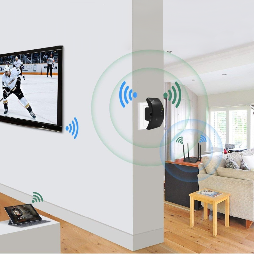 WiFiBooster Wireless WiFi Signal Extender – Fast & Stable Internet for Every Room