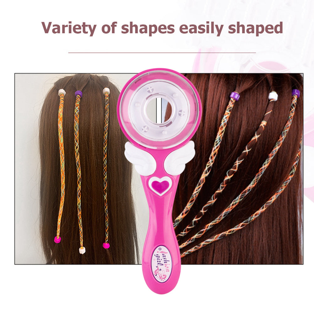 Quick & effortless beautiful hair! - Hair braiding device