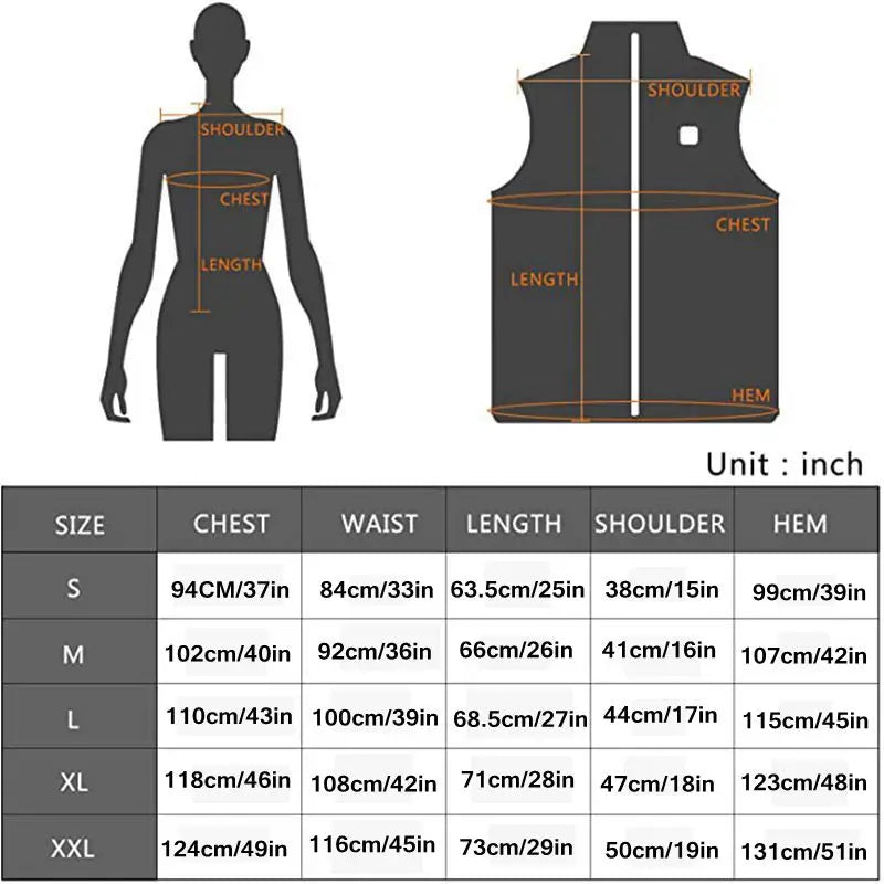 ThermaBelle Women's Heating Vest | USB Heated Vest with Infrared Technology | Temperature Regulating & Lightweight | Ideal for Autumn & Winter