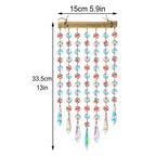 Glass Crystal Wind Chimes Window Decoration