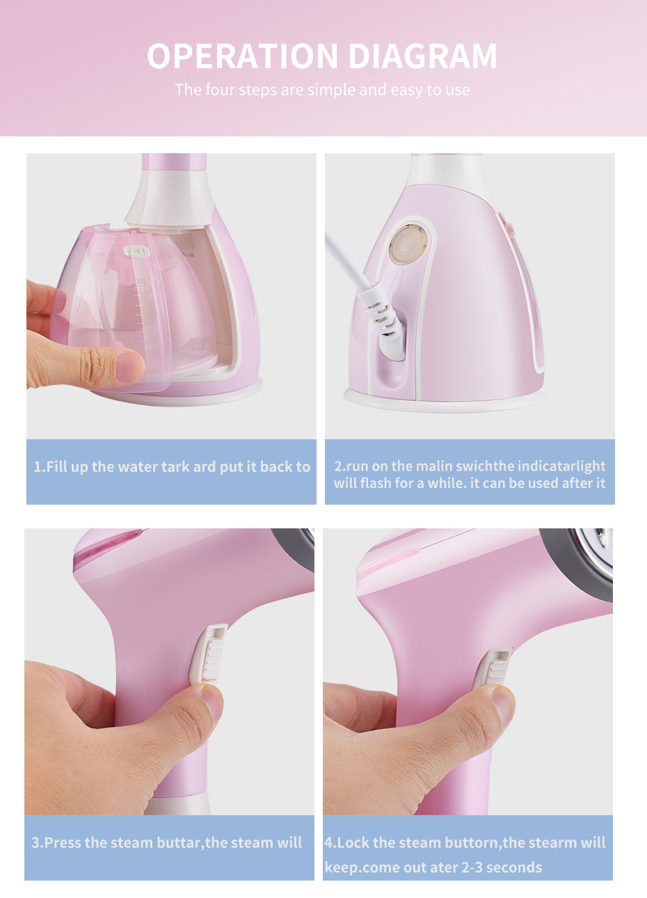 Portable Mini Iron Steamer