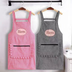 Cute Long Sleeve Waterproof Kitchen Apron