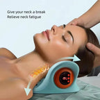 EMS neck massager with acupressure & traction for pain relief