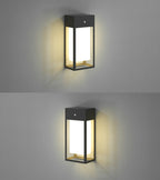 SolarAura – Smart Solar Wall Lamp for the Garden