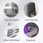 Bathroom shelves corner shelf without drilling shower shelf holder