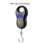 Wiegonix Digital Hanging Scale 50kg | Precise & Compact | LCD Display with Backlight | Travel & Fishing Scale