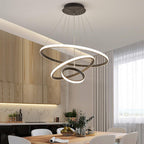 Stylish spiral ceiling lamp