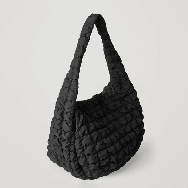 Cross Quilt X-Large Shoulder Bag