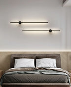 Minimalist Wall Lamp with Plug and LED Light