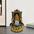 Stunning Ganesha Statue with LED Inner Water Source