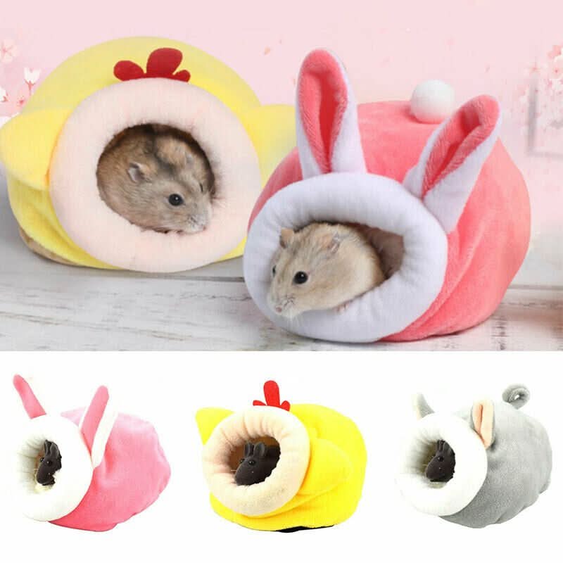 Cozy retreat cave for hamsters & small rodents