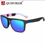 QUISVIKER Polarized Sports Sunglasses for Men and Women – Ideal for Fishing, Camping, Hiking and Driving – UV Protection Sunglasses