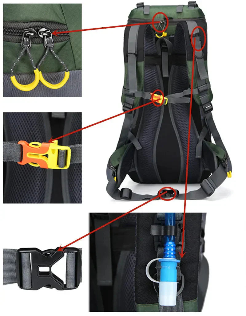 60L Backpack - Waterproof
