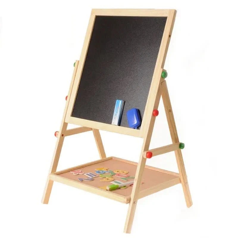 Adjustable Whiteboard & Chalkboard for Creative Learning