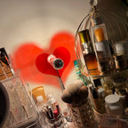 LoveGlow – Elegant Table Lamp with Rechargeable LED
