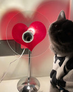 LoveGlow – Elegant Table Lamp with Rechargeable LED